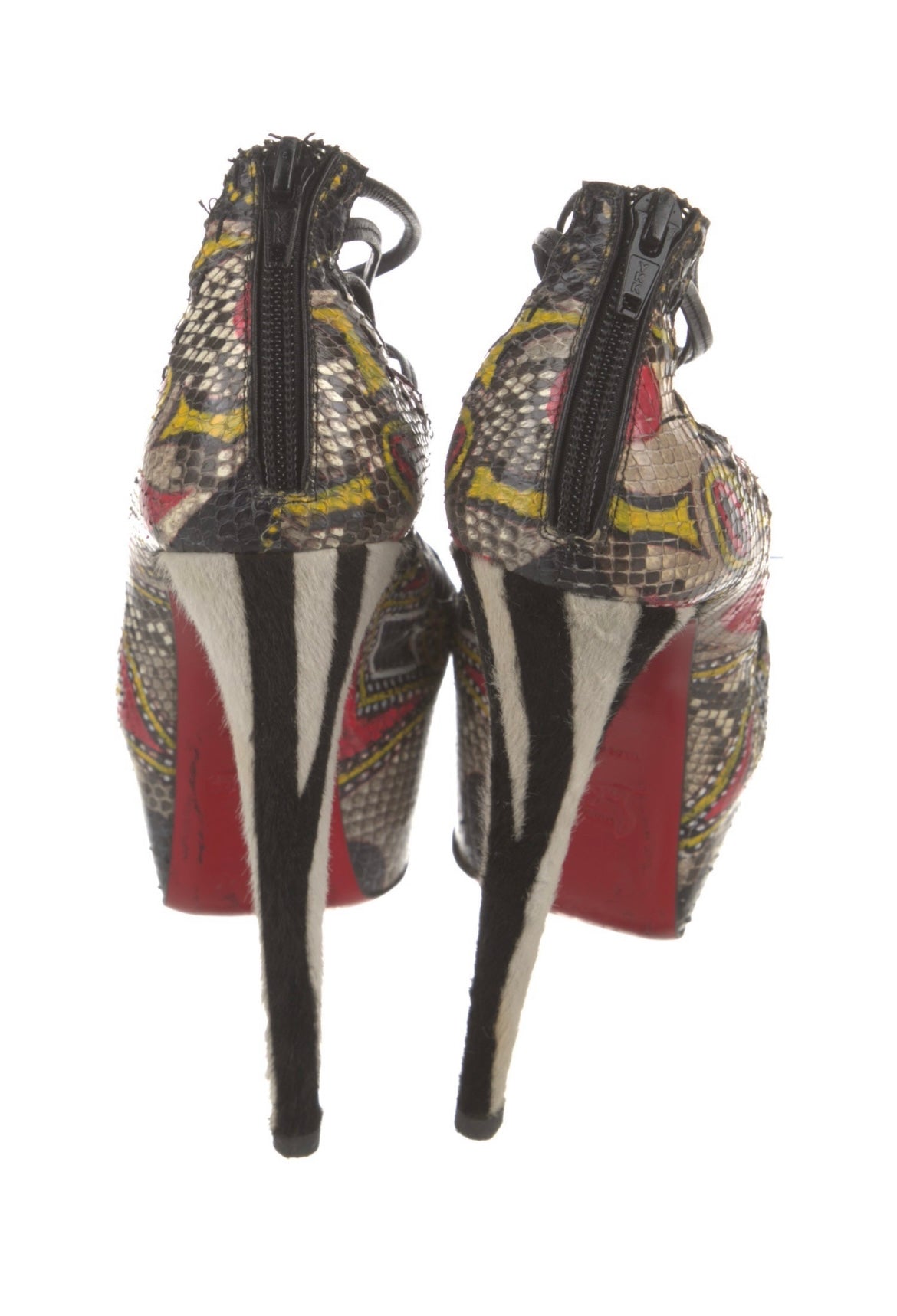 Christian Louboutin Python ZouLou Pumps