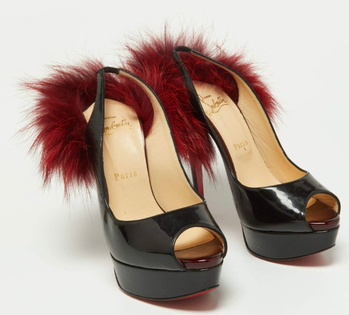 Christian Louboutin Lady Fox Platform Heel