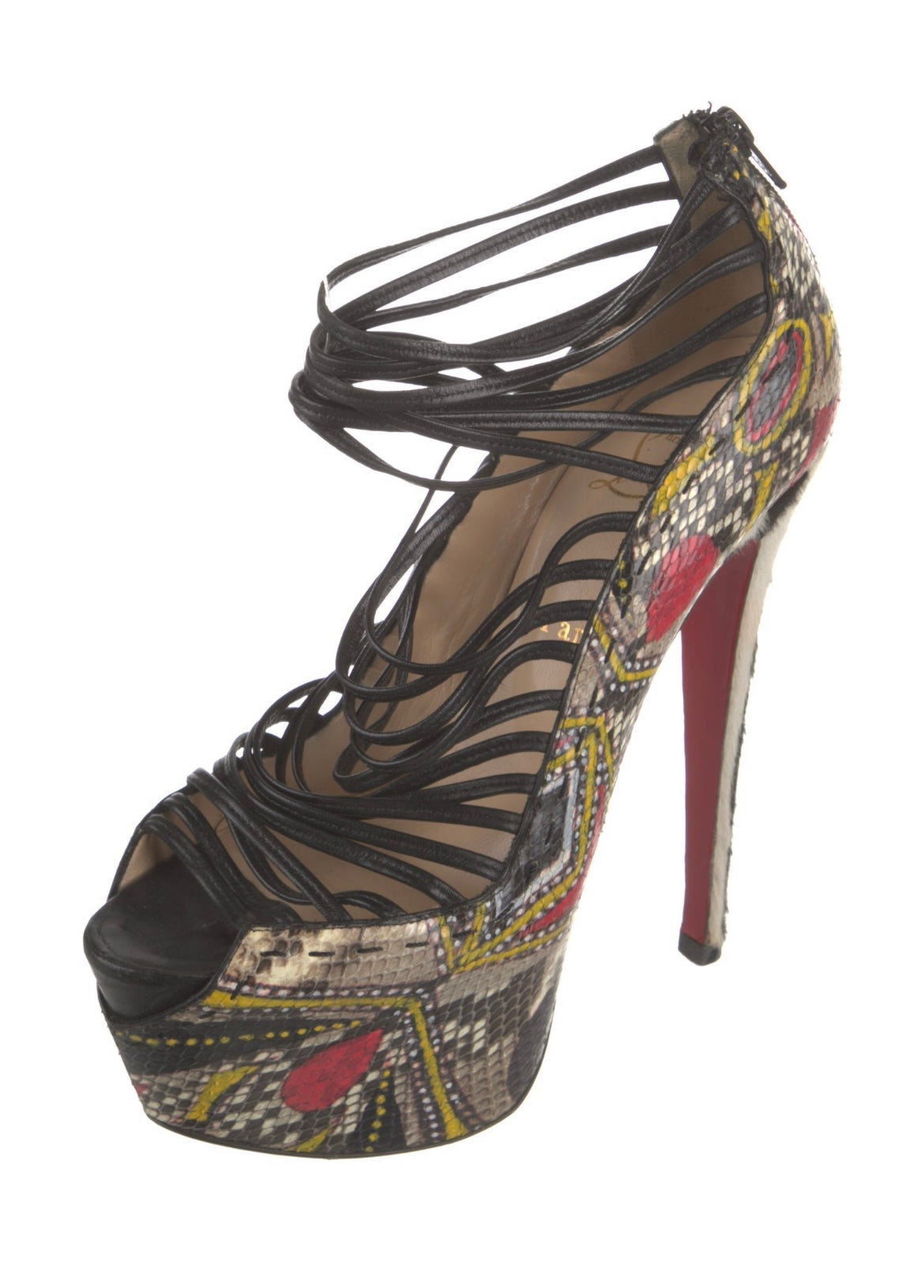 Christian Louboutin Python ZouLou Pumps