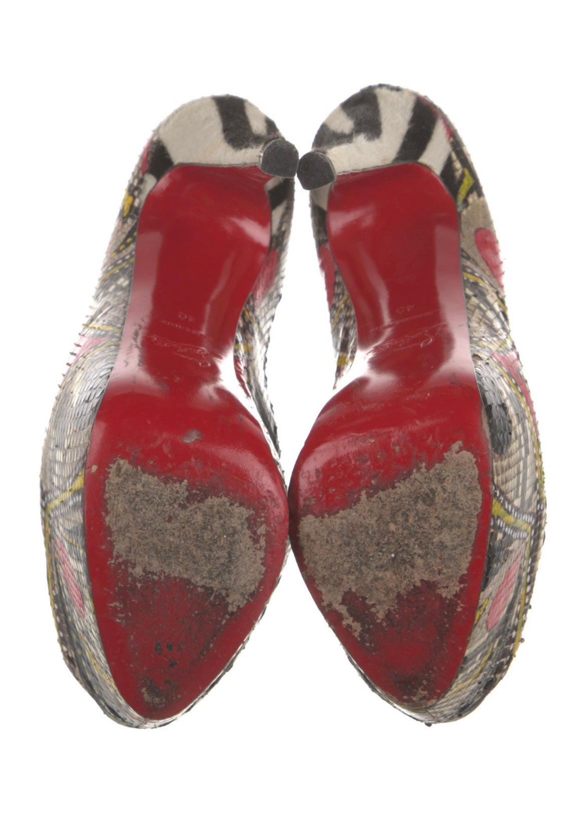 Christian Louboutin Python ZouLou Pumps